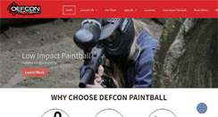 Desktop Screenshot of defconpaintball.com